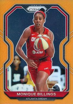 2021 Panini Prizm WNBA - Prizms Orange #5 Monique Billings Front