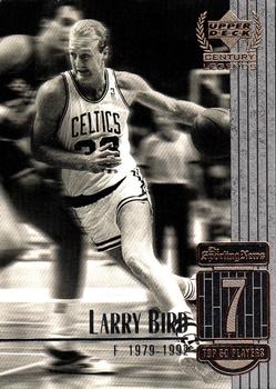 1998-99 Upper Deck Century Legends #7 Larry Bird Front