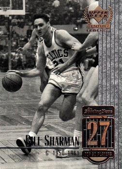 1998-99 Upper Deck Century Legends #27 Bill Sharman Front