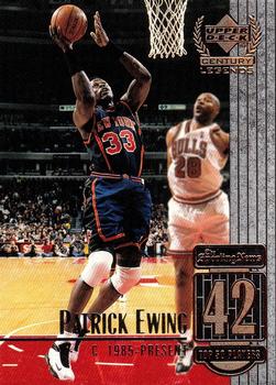 1998-99 Upper Deck Century Legends #42 Patrick Ewing Front