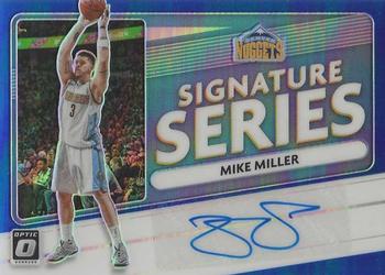 2020-21 Donruss Optic - Signature Series Blue #SS-MMI Mike Miller Front