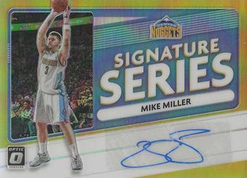 2020-21 Donruss Optic - Signature Series Gold #SS-MMI Mike Miller Front
