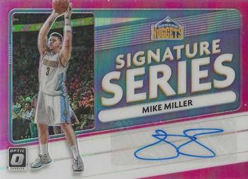 2020-21 Donruss Optic - Signature Series Pink #SS-MMI Mike Miller Front