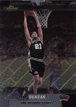 1999-00 Finest #134 Tim Duncan Front