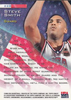 1999-00 Finest #228 Steve Smith Back