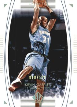 2003-04 SP Authentic - SP Limited #49 Kevin Garnett Front