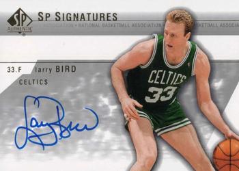 2003-04 SP Authentic - Signatures #LB-A Larry Bird Front