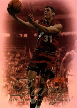 1999-00 Flair Showcase #74 Brent Barry Front
