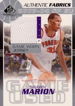 2003-04 SP Game Used - Authentic Fabrics #MA-J Shawn Marion Front