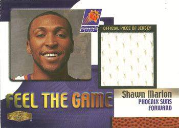 1999-00 Flair Showcase - Feel the Game #NNO Shawn Marion Front