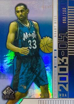 2003-04 SP Signature Edition - Gold #69 Grant Hill Front