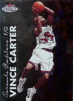 1999-00 Fleer Force #1 Vince Carter Front