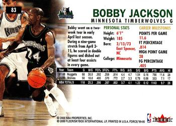 1999-00 Fleer Force #83 Bobby Jackson Back