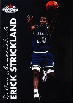 1999-00 Fleer Force #76 Erick Strickland Front
