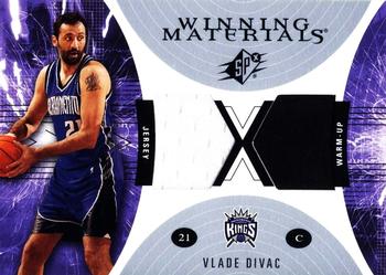 2003-04 SPx - Winning Materials #WM9 Vlade Divac Front