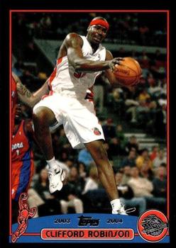 2003-04 Topps - Black #60 Clifford Robinson Front