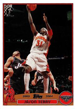 2003-04 Topps 1st Edition #45 Jason Terry Front