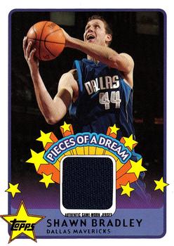 2003-04 Topps - Piece of a Dream Relics #PD-SB Shawn Bradley Front