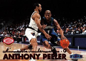 1999-00 Fleer Tradition #142 Anthony Peeler Front