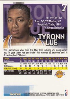 1999-00 Hoops #7 Tyronn Lue Back