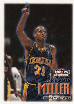 1999-00 Hoops #16 Reggie Miller Front