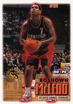 1999-00 Hoops #19 Roshown McLeod Front
