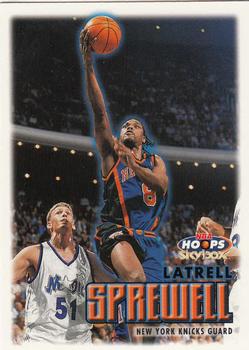 1999-00 Hoops #45 Latrell Sprewell Front