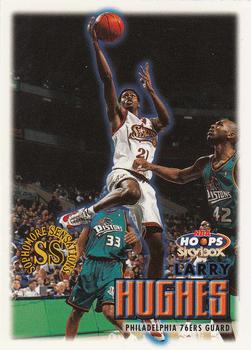 1999-00 Hoops #90 Larry Hughes Front