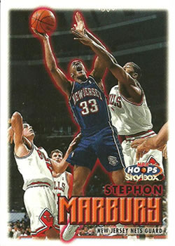 1999-00 Hoops #81 Stephon Marbury Front