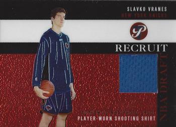 2003-04 Topps Pristine - Recruit Relics #PR-SV Slavko Vranes Front