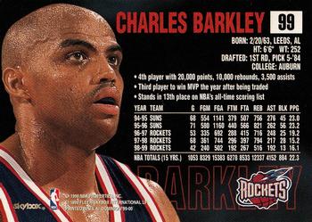 1999-00 SkyBox Dominion #99 Charles Barkley Back