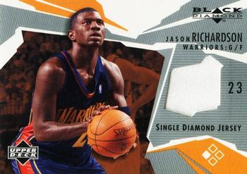2003-04 Upper Deck Black Diamond - Single Diamond Jersey #BD-JR Jason Richardson Front