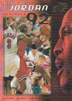 1999-00 SPx - Decade of Jordan #J3 Michael Jordan Front