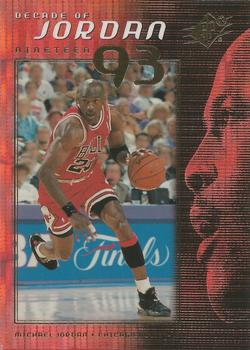 1999-00 SPx - Decade of Jordan #J4 Michael Jordan Front