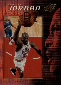 1999-00 SPx - Decade of Jordan #J8 Michael Jordan Front