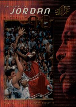 1999-00 SPx - Decade of Jordan #J9 Michael Jordan Front