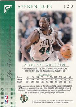 1999-00 Topps Gallery #128 Adrian Griffin Back