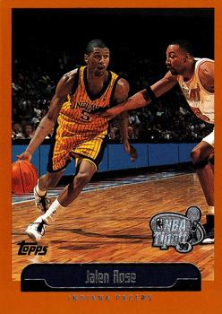 1999-00 Topps Tipoff #14 Jalen Rose Front