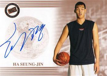 2004 Press Pass - Autographs #NNO Ha Seung-Jin Front