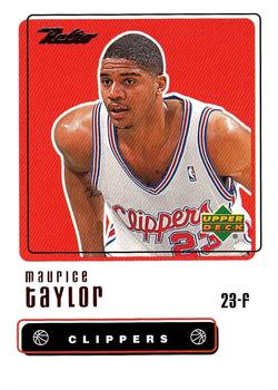 1999-00 Upper Deck Retro #5 Maurice Taylor Front