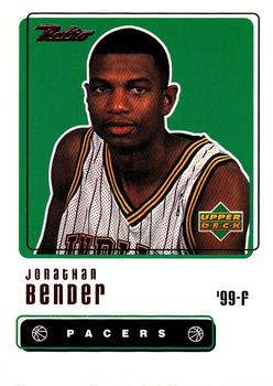 1999-00 Upper Deck Retro #42 Jonathan Bender Front