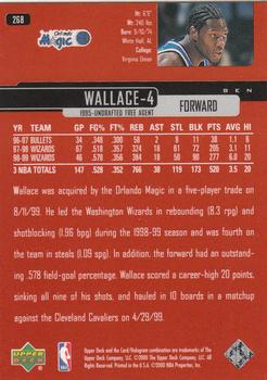 1999-00 Upper Deck #268 Ben Wallace Back