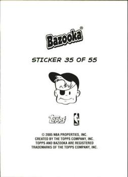 2004-05 Bazooka - 4-on-1 Stickers #35 Keith Van Horn / Darko Milicic / Stromile Swift / Antonio McDyess Back