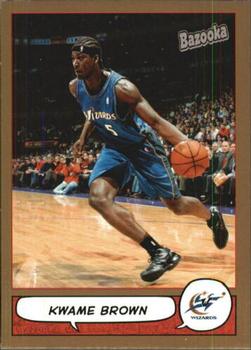 2004-05 Bazooka - Gold #116 Kwame Brown Front