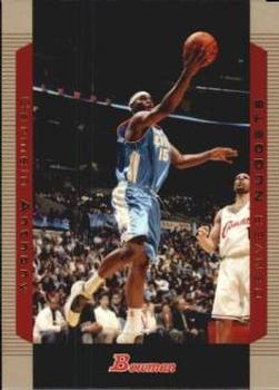2004-05 Bowman - Gold #15 Carmelo Anthony Front