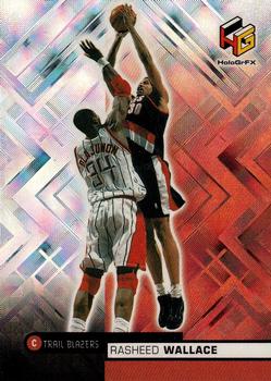 1999-00 Upper Deck HoloGrFX #46 Rasheed Wallace Front