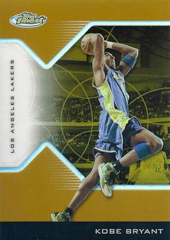 2004-05 Finest - Refractors Gold #8 Kobe Bryant Front