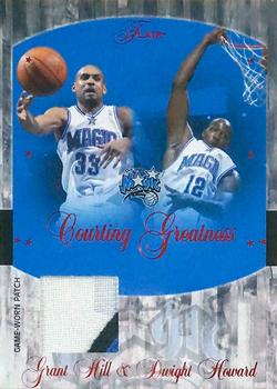 2004-05 Flair - Courting Greatness Patches #CG-GH Grant Hill / Dwight Howard Front