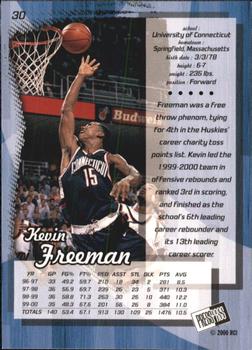2000 Press Pass #30 Kevin Freeman Back