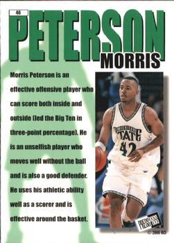 2000 Press Pass #46 Morris Peterson Back